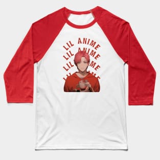 Lil peep in anime Baseball T-Shirt